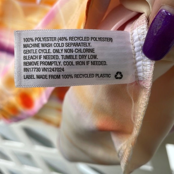 Future Collective Pastel Stripe Tie-Waist Paperbag Shorts - Picture 8 of 10